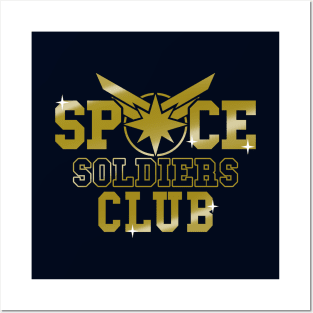 Space Soldiers Club Posters and Art